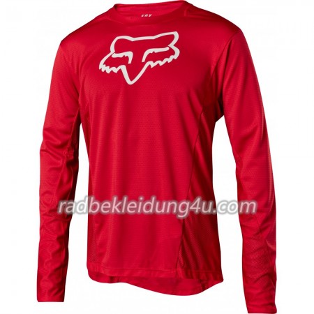 MTB Langarmtrikot Fox Racing Demo Camo Burn N001